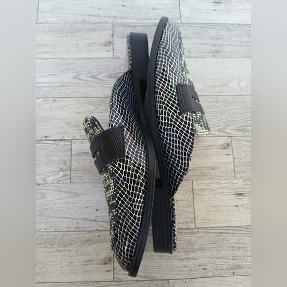 Betsey Johnson Markerr/Marko Animal Print Penny Loafer Slides 7 - Picture 3 of 8